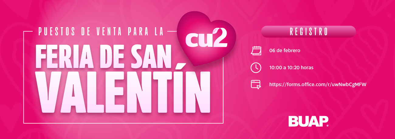 PUESTOS DE VENTA PARA LA FERIA DE SAN VALENTÍN CU2